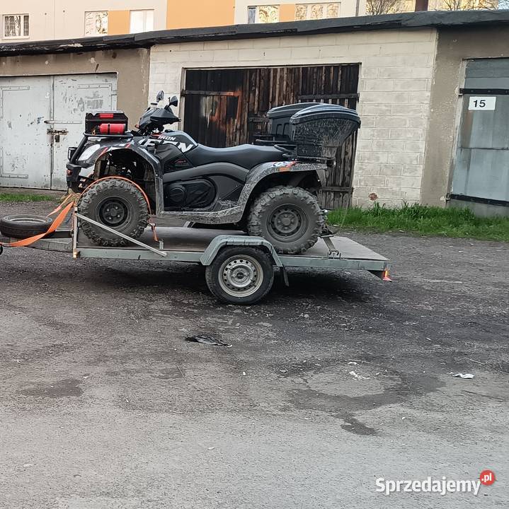 quada i przyczepkę sprzedam nieuszkodzony Sosnowiec sprzedam