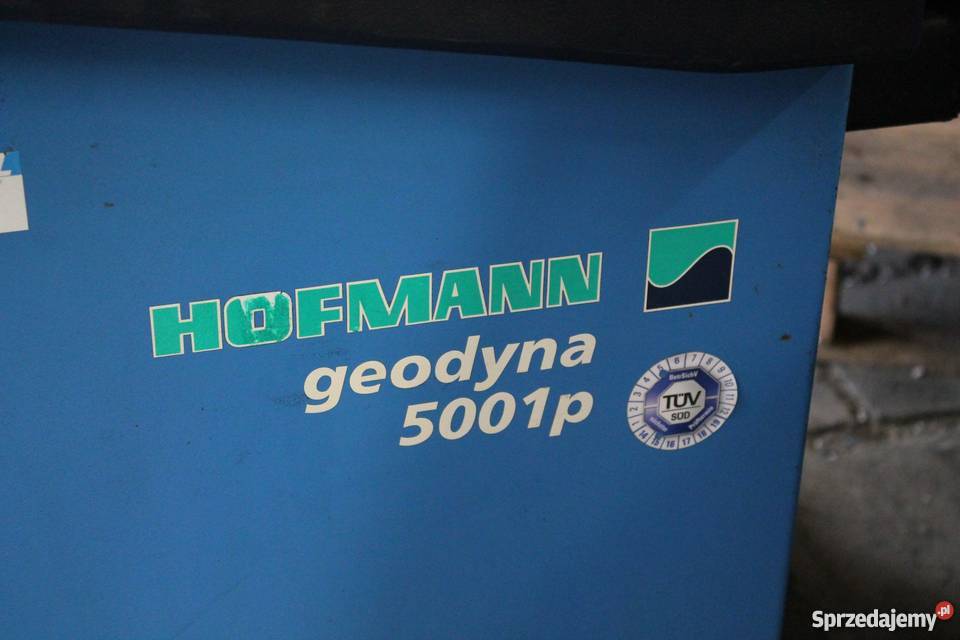 Wyważarka HOFMANN GEODYNA 5001p IDEALNA OKAZJA Sprzęt warsztatowy Sprzęt warsztatowy Krzepice