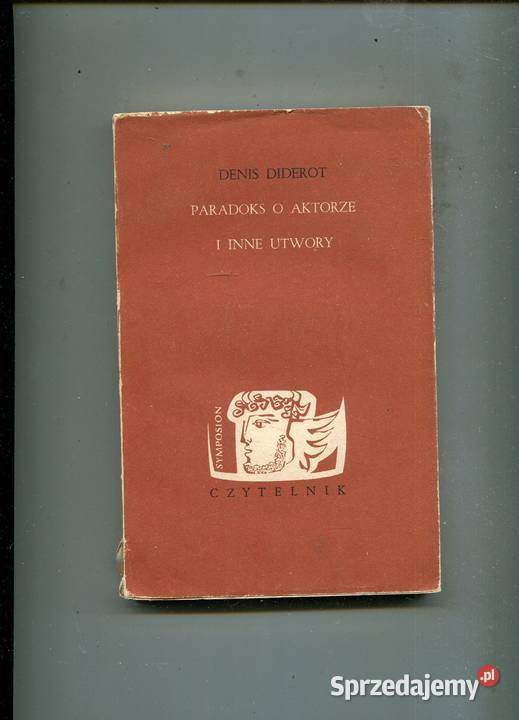 Paradoks o aktorze i inne utwory Denis Diderot Pozostałe Szczecin sprzedam