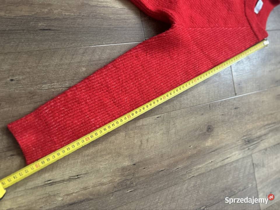 Sweter damski S czerwony sweter damski sprzedam