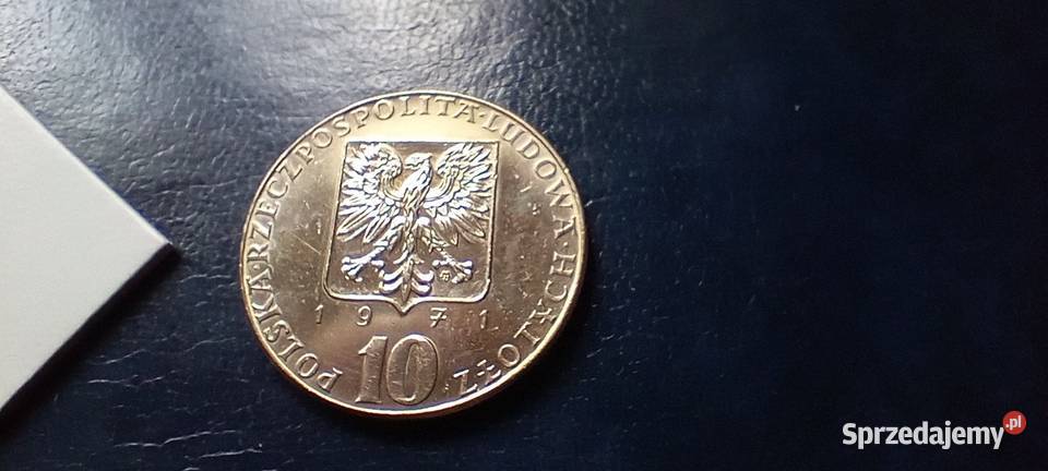 Stare monety 10 złotych 1971 FAO Polska Lesko sprzedam