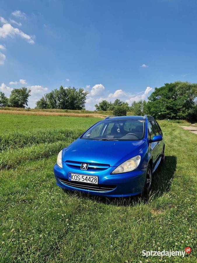 Peugeot 307 sw 20hdi 90 oplaty na bogata wersja ABS Samochody osobowe Oświęcim