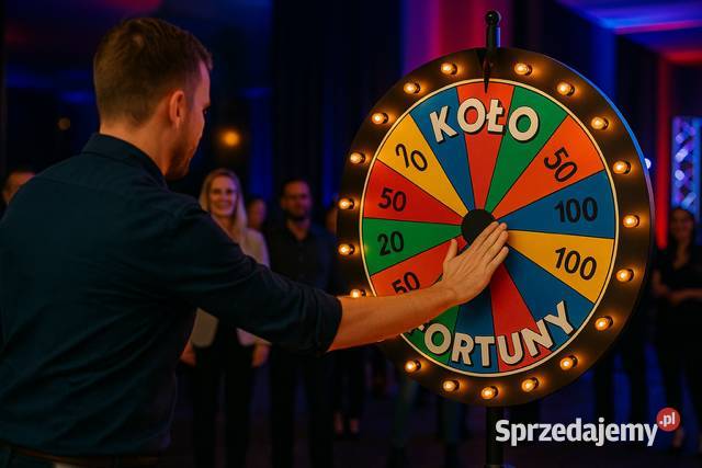 Koło fortuny na imprezy event wynajem koła Kraków