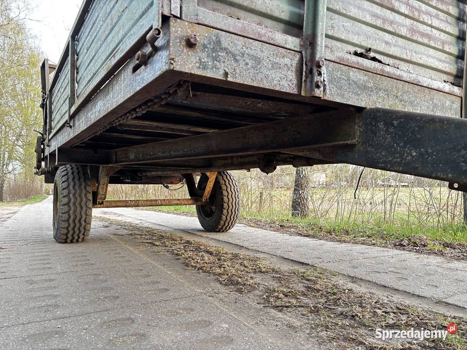 Rozrzutnik obornika jednoosiowy 35T Przyczepy rolnicze warmińsko-mazurskie Górowo Iławeckie