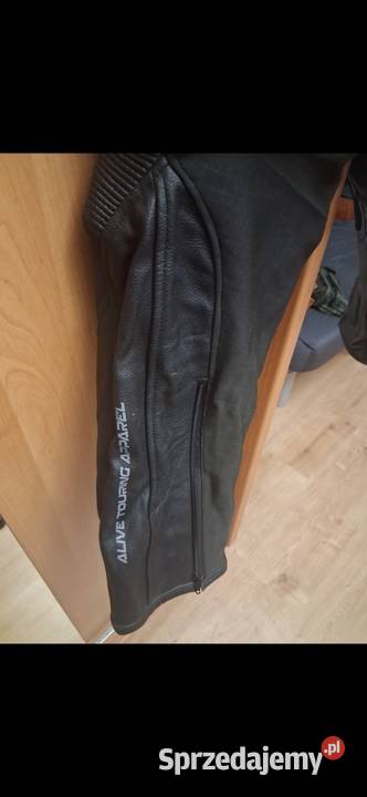 Spodnie motocyklowe skora xl Łuków