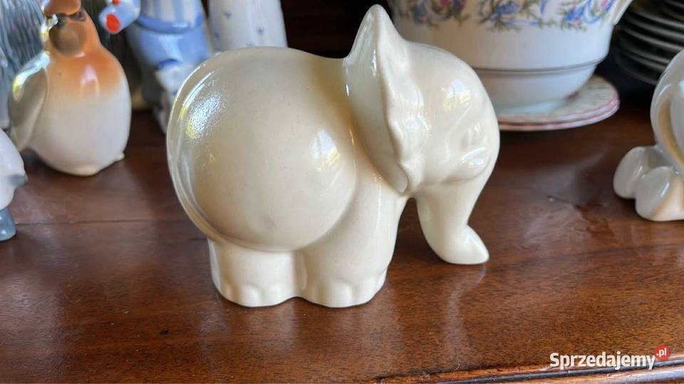 Figurka słonia Bez sygnatury sprzedam