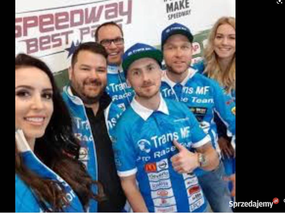 Koszulka Polo L Trans MF Pro Race Team Żużel lubuskie Nowa Sól