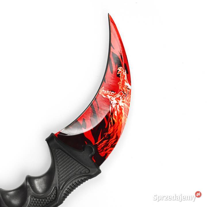 Karambit 20 Metal Ostry Nóż Counter Strike Szczecin