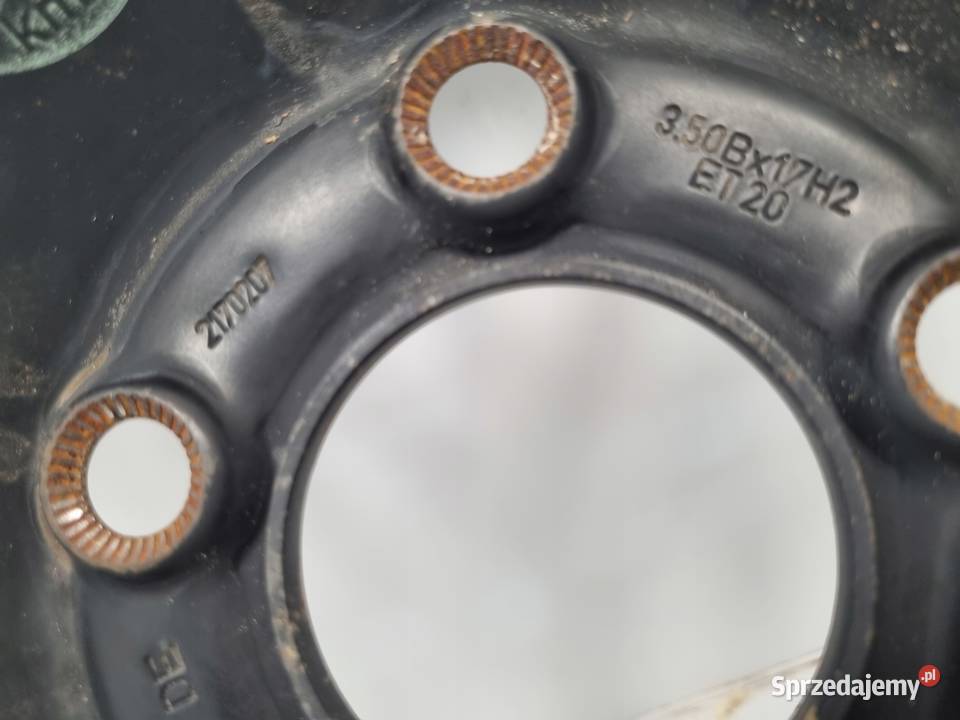 KOŁO DOJAZDOWE Mercedes W204 C204 W211 12580 R17 Chełm