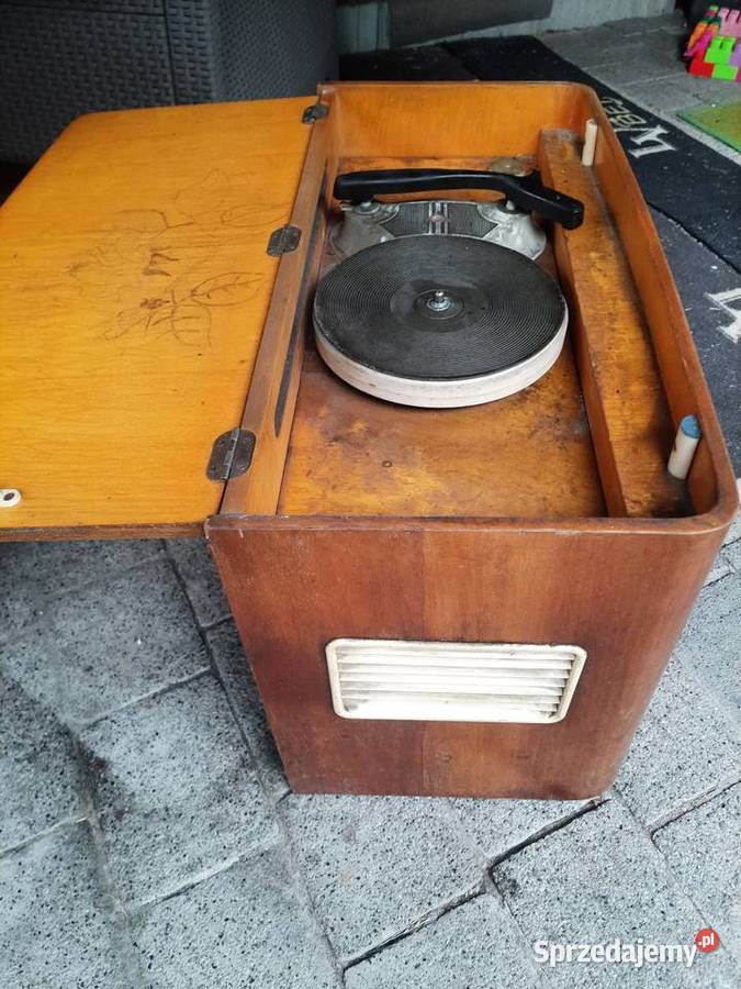 Stare radio DIORA z gramofonem łódzkie Tomaszów Mazowiecki