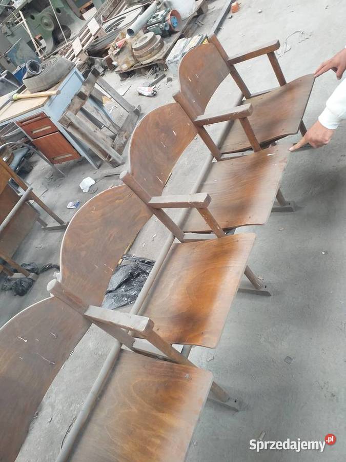 Krzesła kinowe 1 rząd 5 krzeseł Bielawa sprzedam