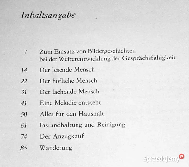 Bildergeschichten im Deutschunterricht fr