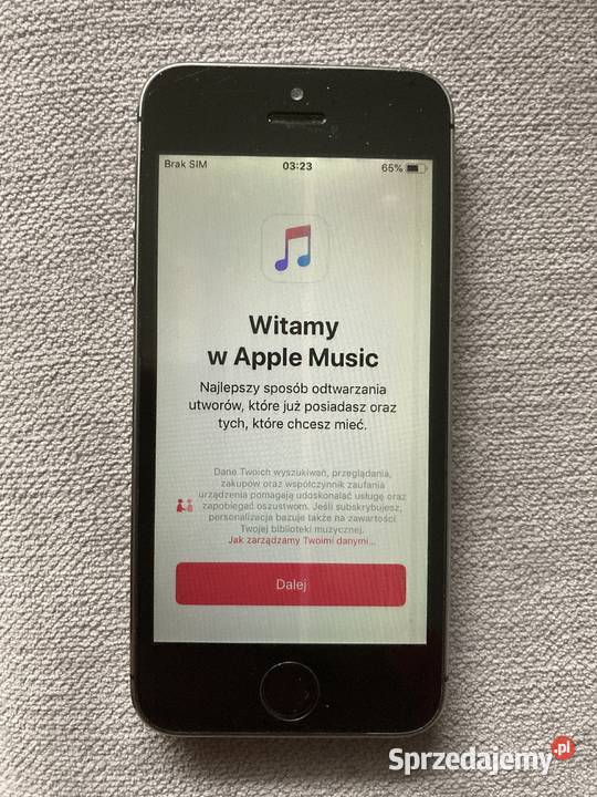 iPhone 5S 16GB Black uszkodzony BEZ ICLOUD Warszawa