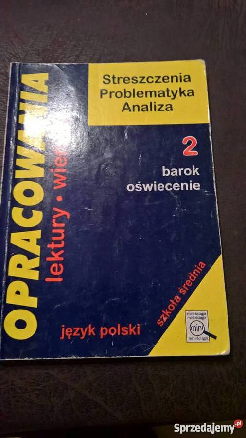 Antyk średniowiecze renesans barok oświecenie Wrocław sprzedam