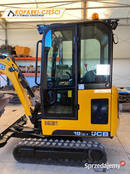 Mini koparka JCB 19C1 19t 2022 zadbana 3 łyżki pomorskie Kosakowo