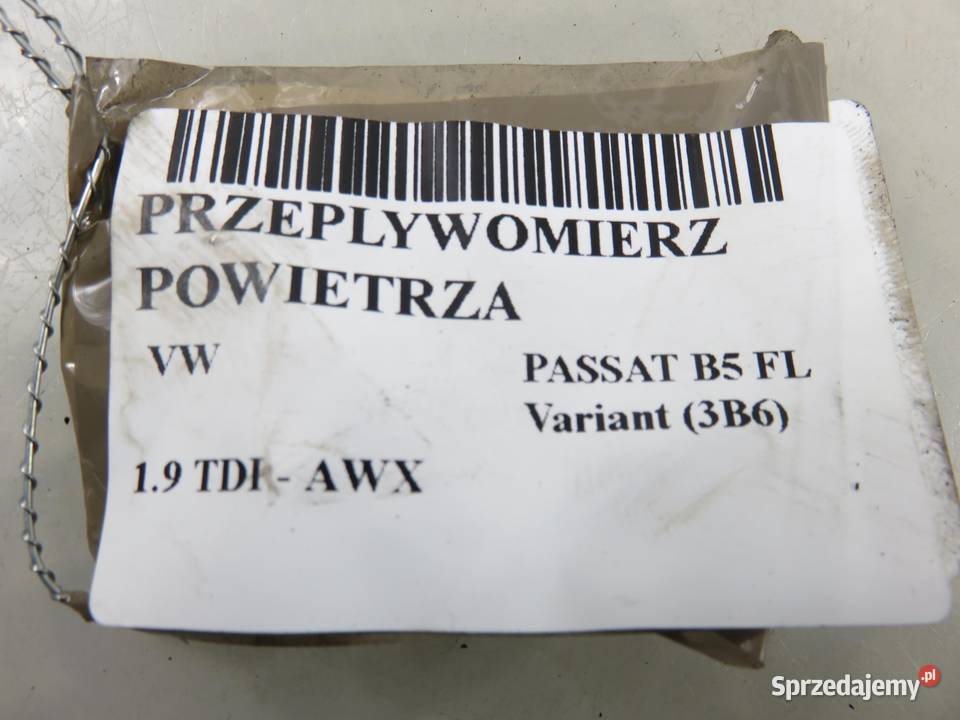 PRZEPŁYWOMIERZ PASSAT B5 19 TDI F00C2G2055