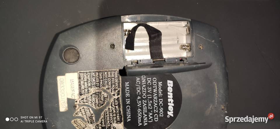 Discman przenośny odtwarzacz CD Białystok sprzedam