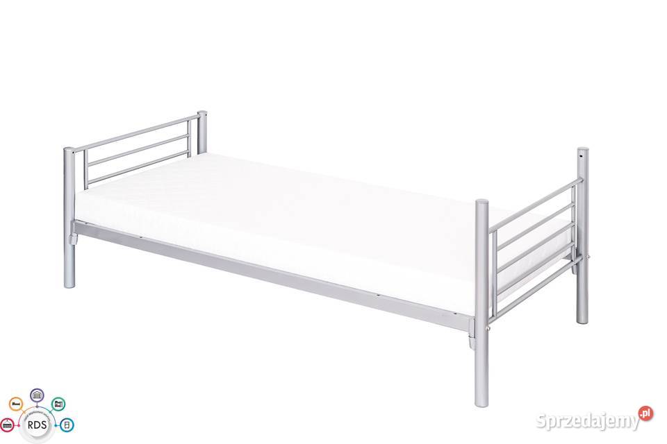 Łóżko metalowe piętrowe pojedyncze 2w1 WOJSKOWE 208cm Sopot