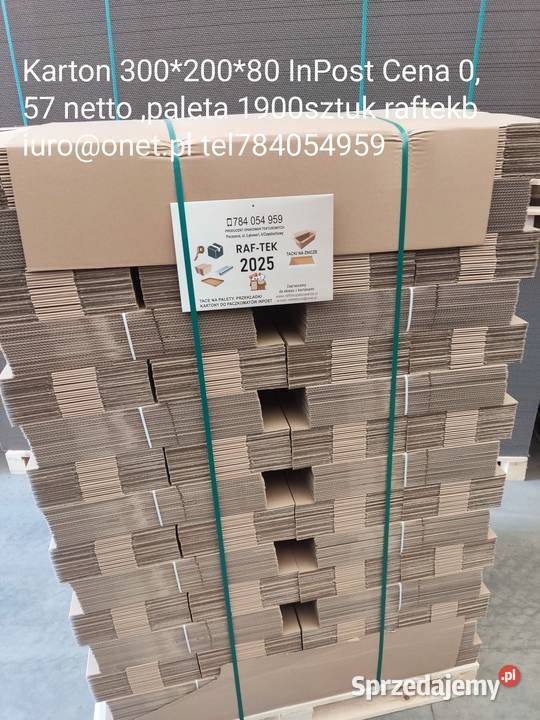 KARTON 400x300x80 Poczesna