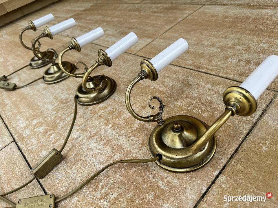 Kinkiet ścienny oświetlenie boczne lampa gięta Kinkiety Garwolin