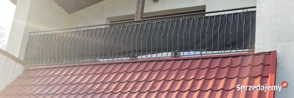 Balustrada ogrodowa ocynkowana kuta Sulejówek