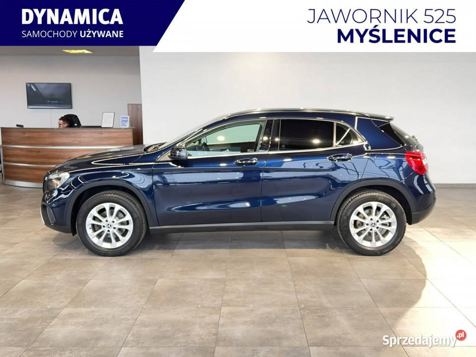 Mercedes GLA 180 16 122 automat 2018 r salon automatyczna małopolskie Myślenice