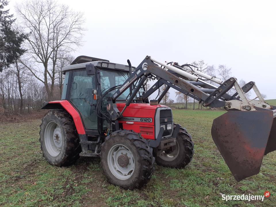 Massey Ferguson 6120 z turem idealny Maszyny rolnicze Stężyca