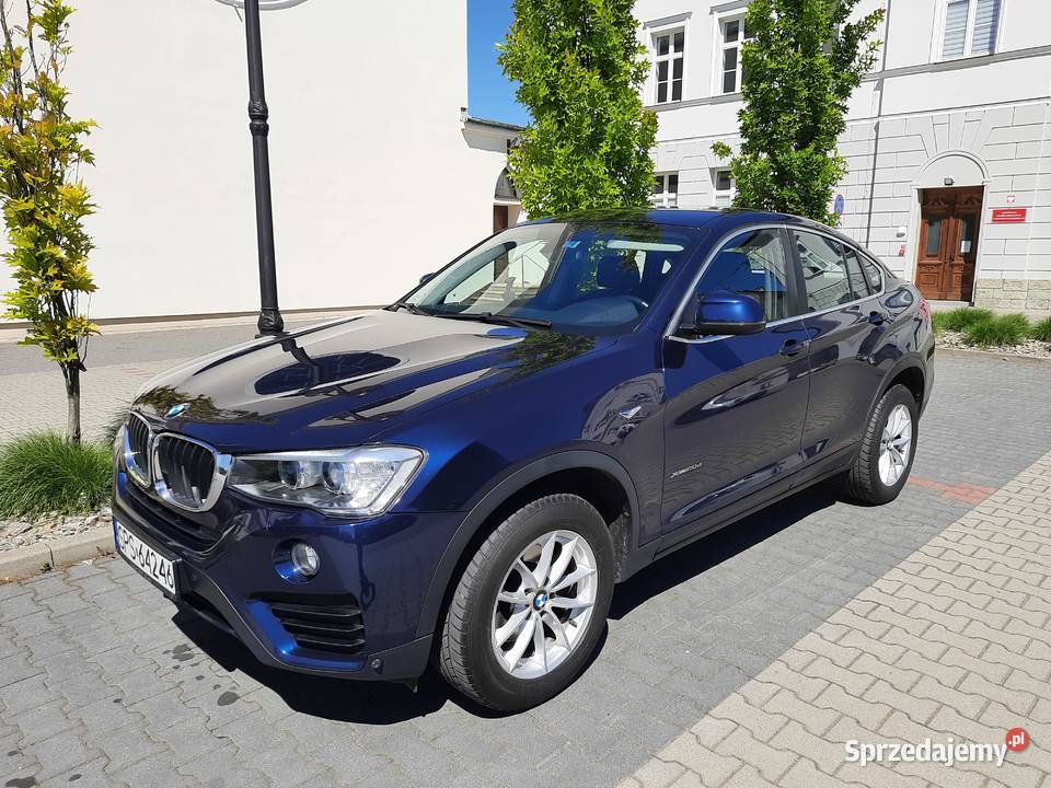 BMW X4 salon serwis ASO pierwszy właściciel 247300km X4 śląskie Bielsko-Biała