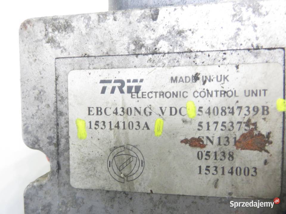 POMPA ABS FIAT CROMA II 194 15314103A 54084739B sprzedam