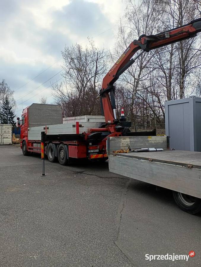 Usługi HDS Transport maszyn kontenerów śląskie Katowice