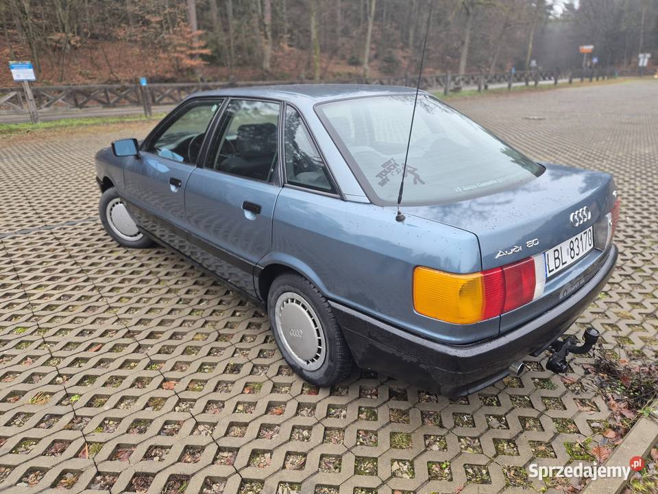 Audi 80 1989 Klasyk bez rdzy LPG Hak Zadbany lubelskie