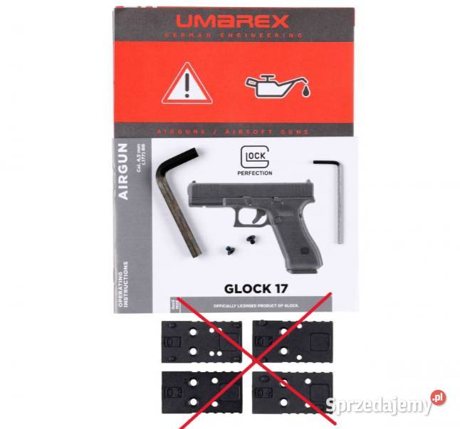Pistolet wiatrówka Glock 17 gen 5 MOS 45 mm BB Sporty strzeleckie i myślistwo sprzedam