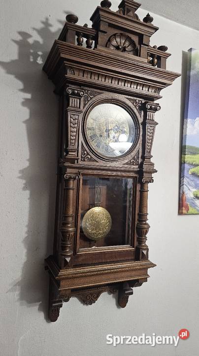 Zegar zabytkowy przywieziony ze Lwowa w 1945 Katowice