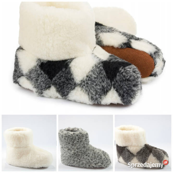 PRODUCENT bambosze kapcie wełna owcza Nowy Targ