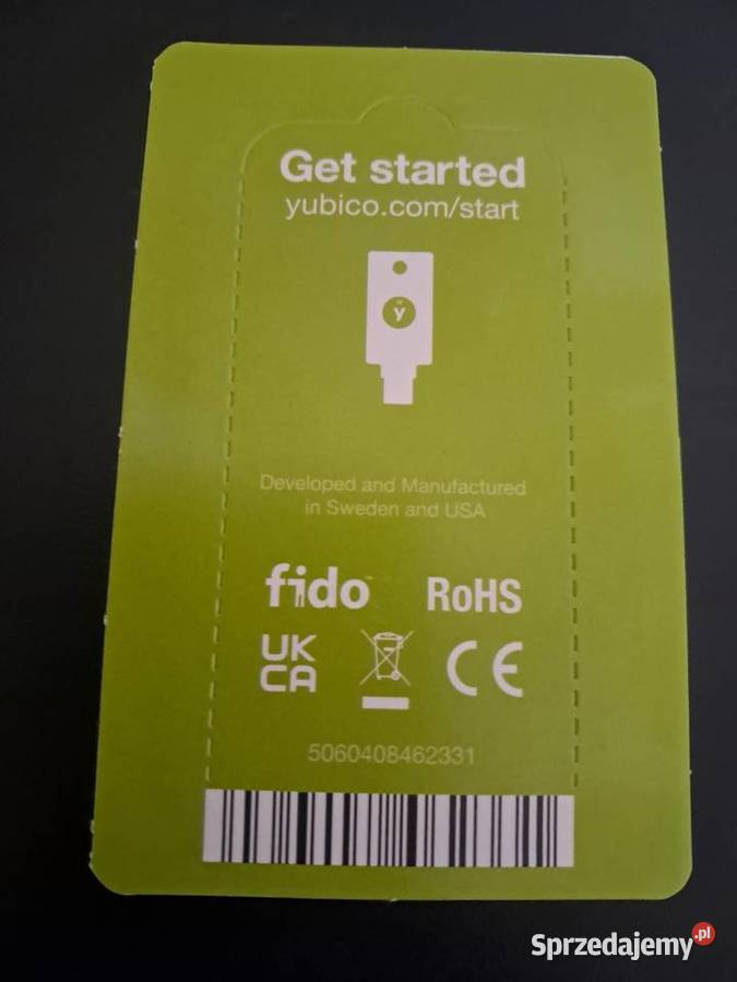 Yubikey 5C NFC bezpieczny klucz stacje dokujące