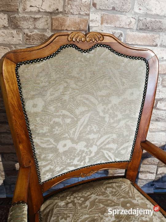 Dwa piękne fotele trony ludwik Sandomierz
