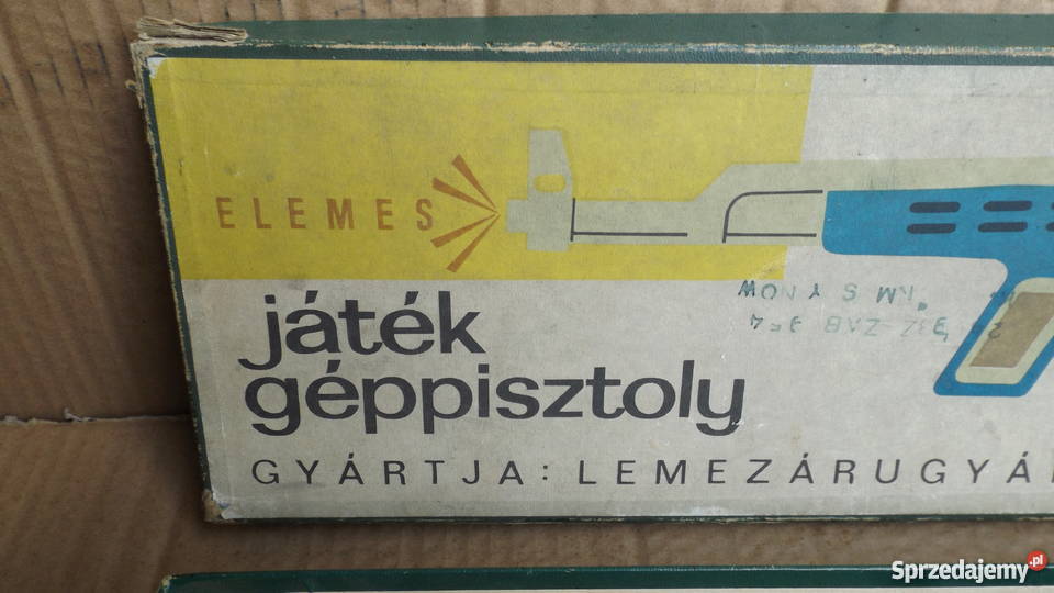 KARABIN KAŁASZNIKOW ZABAWKA PRL Unikat Grodziczno