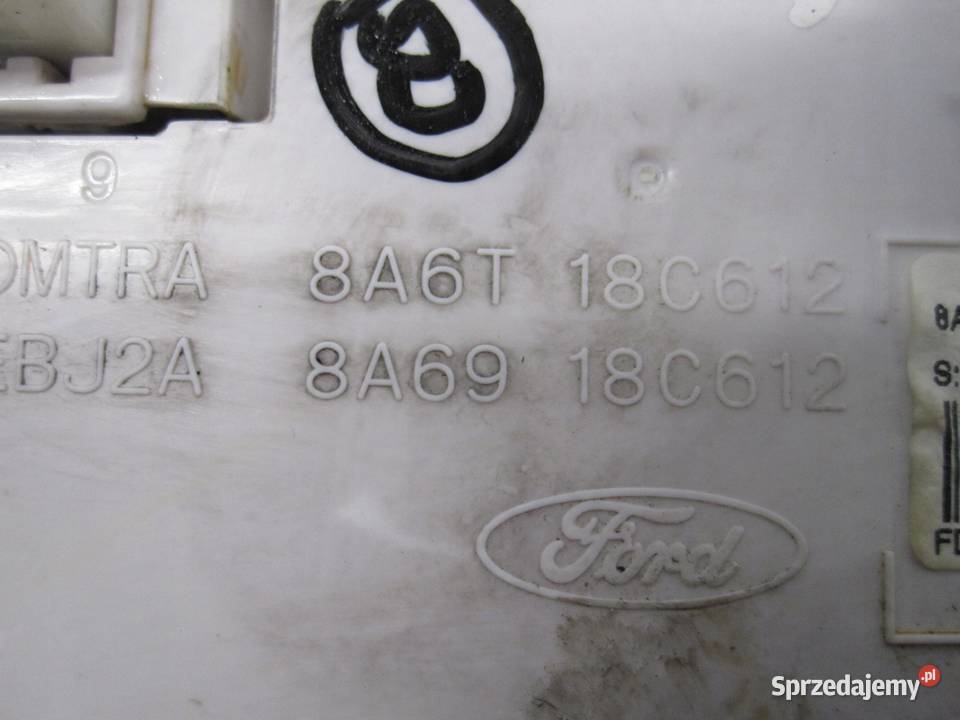 FORD FIESTA VII 09r panel klimatyzacji