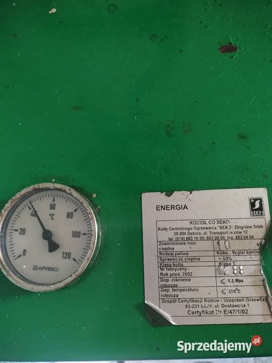 Kocioł CO SEKO 10 kW węgielkoksdrewno Wymysłów