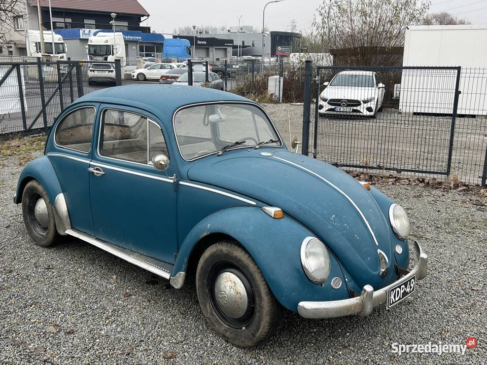 VW Garbus 1300 Sea Blue 1965 niebieski Garbus dolnośląskie Wrocław