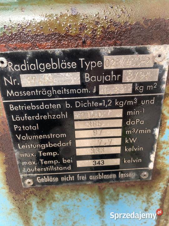 Wentylator Polytechnik 300 pomorskie Wejherowo sprzedam