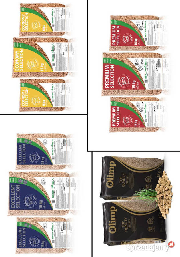 Pellet drzewny EB10mm ekogroszek Raty 0 Opał Pyrzyce