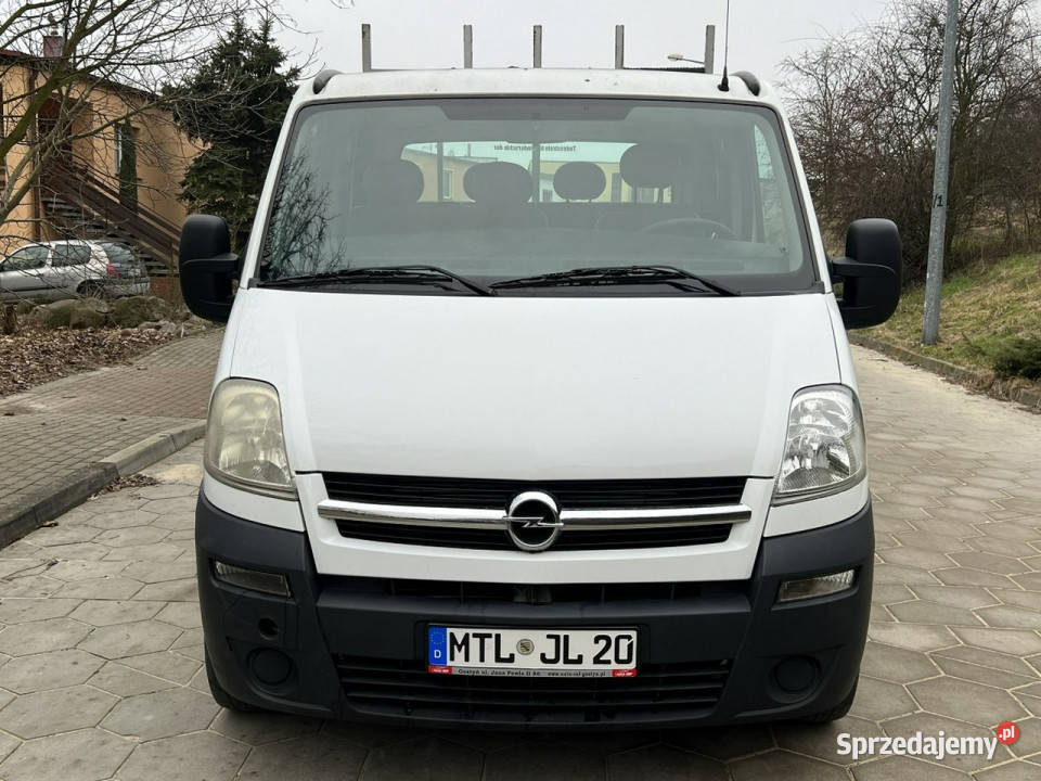 Opel Movano Opel Movano Opłacony Doka 7osoób Gostyń