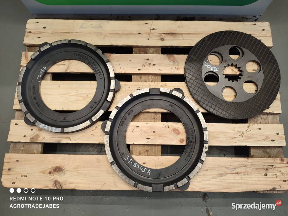 Hamulce R344689 R552436 John Deere 8345R wielkopolskie Wilkowo