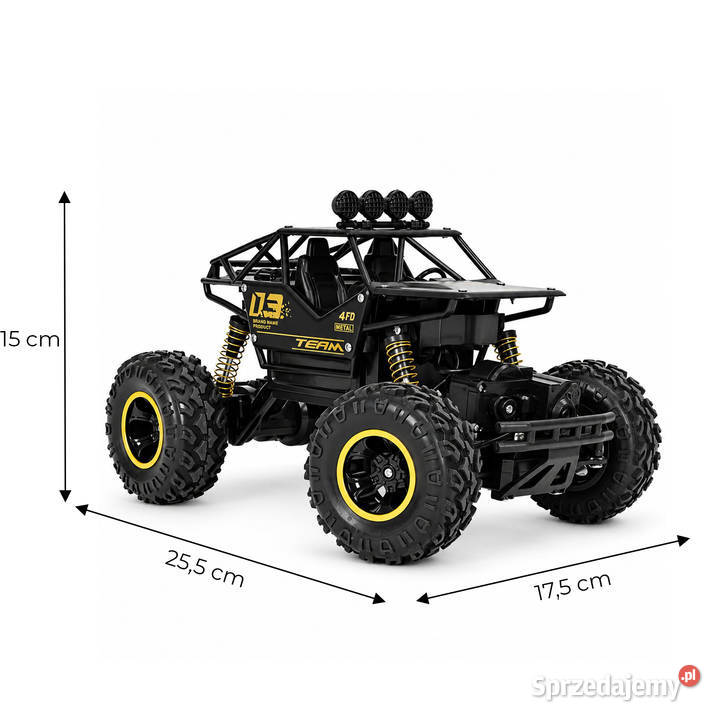 Samochód zdalnie sterowany terenowy auto RC