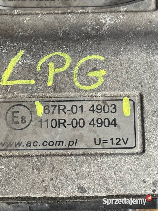 Sterownik komputer LPG STAG4eco 67R01 4903 Margonin