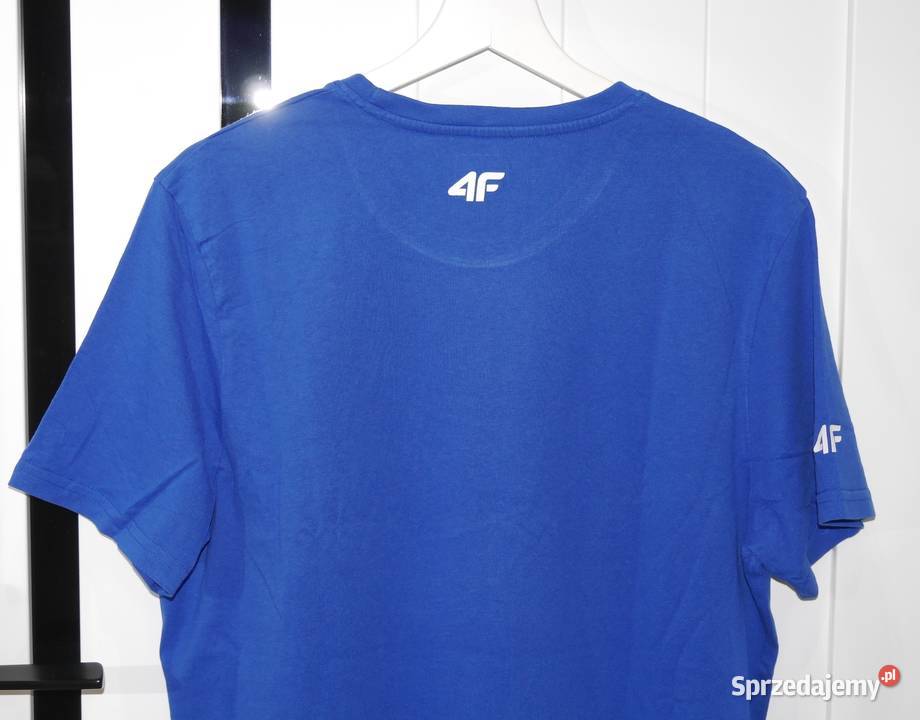 4F świetna koszulka chabrowa nowa XL Wrocław