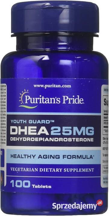 Puritans Pride DHEA 25mg 100t BEZ DODATKÓW Poznań sprzedam