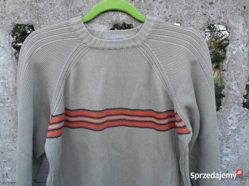 męski Sweter M wojskowa zieleń Reserved Wkładane przez głowę Dębica