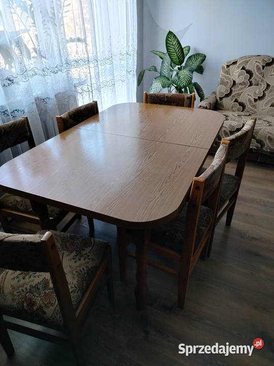 Stół z krzesłami Tyszowce